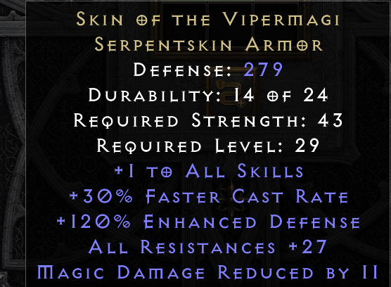 SKIN OF THE VIPERMAGI original item tooltip